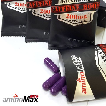 邁克仕 Guarana 咖啡因膠囊 A127-1 (4顆/一包) / 城市綠洲 (aminoMax、登山健行、運動補給)