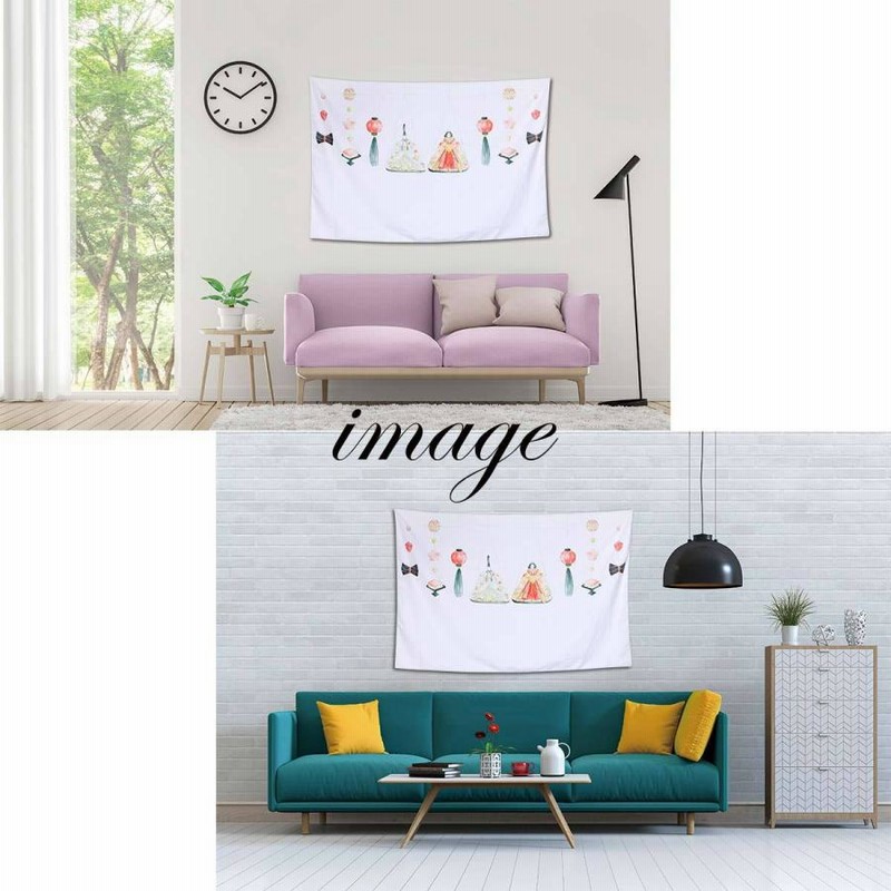 タペストリー ひな祭り 雛人形 雛祭り 壁飾り 壁掛け つるし雛