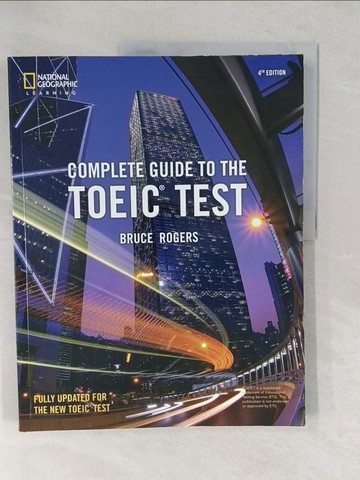 【書寶二手書T1／美工_YW1】Complete Guide to the Toeic Test_Rogers, Bruce