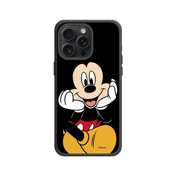 iPhone 15 Pro Max SolidX 黑 - 迪士尼-米奇 Mickey - 米奇看著你