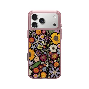iPhone 17 Pro Max Clear (相機按鈕) 晶醺玫 - Flower Press Stuido - 浪潮