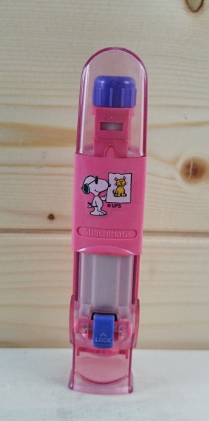 【震撼精品百貨】史奴比Peanuts Snoopy ~印章套_粉