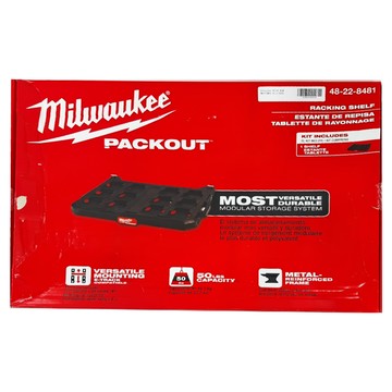 Milwaukee 美沃奇 台灣公司貨 配套層架用層板 48-22-8481  紅黑色  1個