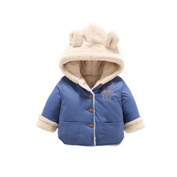 寶寶棉衣2025冬季新款男童加厚棉服兒童一歲嬰兒保暖加絨冬裝外套