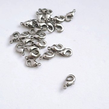 DIY材料。10mm龍蝦扣  不鏽鋼扣