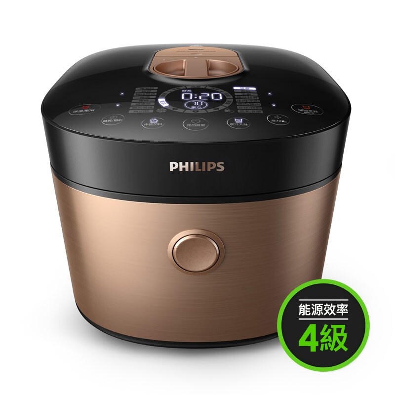 【領券再享優惠 現貨+贈原廠內鍋+黑晶爐+料理食譜】PHILIPS HD2195 飛利浦雙重溫控智慧萬用鍋 金小萬