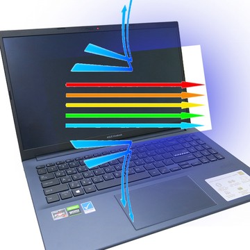【Ezstick】ASUS VivoBook Pro M6500 M6500RC 防藍光螢幕貼 抗藍光(可選鏡面或霧面)