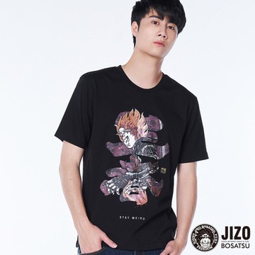 地藏小王 BLUE WAY –墨獄王者地藏短TEE(黑)