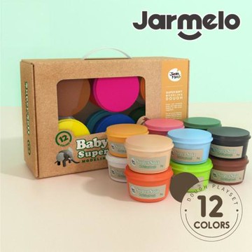 【JarMelo 原創美玩】無毒黏土經典款(12色) JA91098