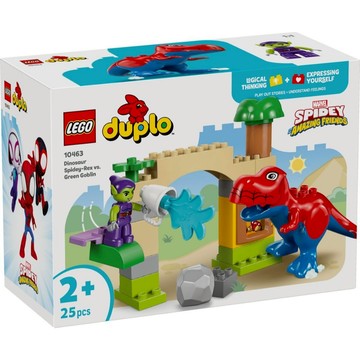 [樂享積木] LEGO 10463 Dinosaur Spidey-Rex 大戰綠惡魔 得寶系列