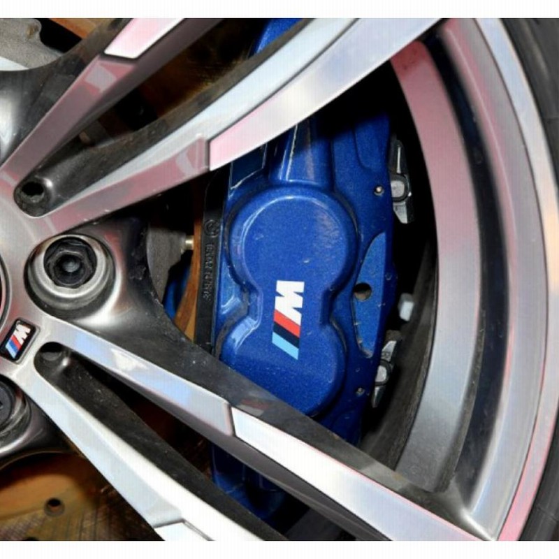 BMW ブレーキキャリパー 青 BMW ブレーキキャリパー ステッカー 6枚セット M シール 耐熱
