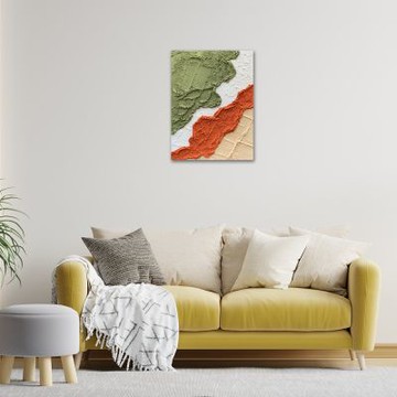 御畫房 當代國家級展覽畫家 抽象系列手繪油畫60×80cm(DB-067)