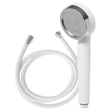 Daelim Bath 蓮蓬頭 + 2m PVC軟管組 白色  1套