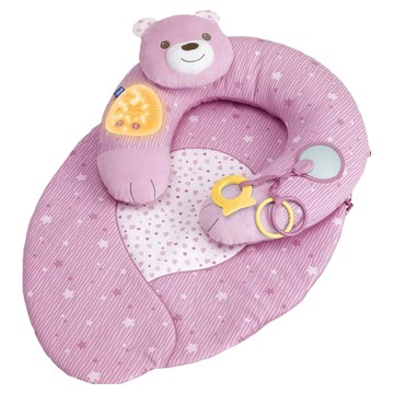 Chicco 兒童聲光遊戲墊 優美古典音樂 柔和燈光設計  粉紅  40 x 14 x 56cm  1個