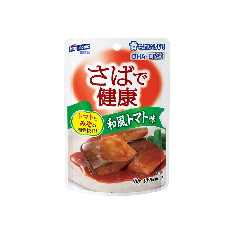 はごろも さばで健康 和風トマト味(パウチ) 90g(1417)