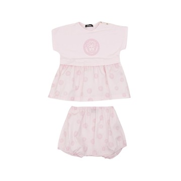 YOUNG VERSACE Kids GB 兩件組-洋裝包屁褲