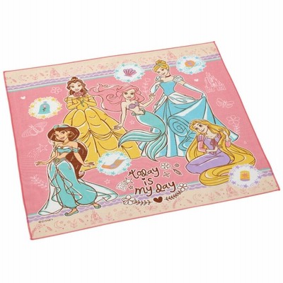 disney ランチクロス 風呂敷 クロス キャラクター ランチョンマット お弁当 お弁当包み 学校 KB4 スケーター ディズニー プリンセス 女の子 女子