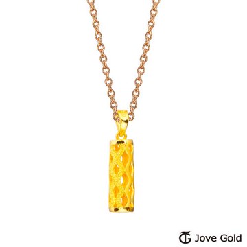 JoveGold漾金飾 獨家秘密黃金墜子 送項鍊