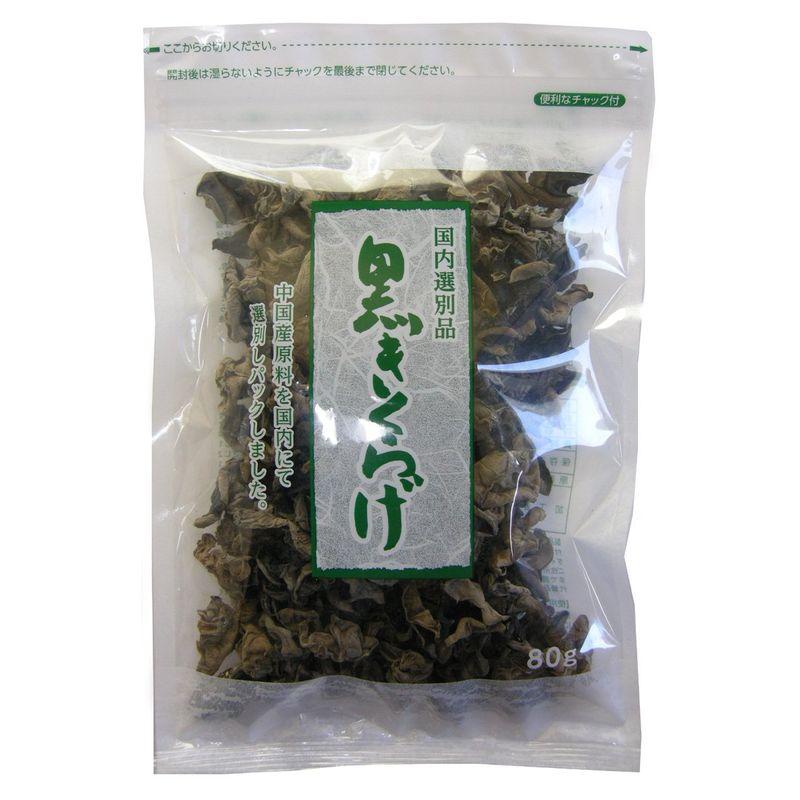 角屋米穀 黒きくらげ 80g