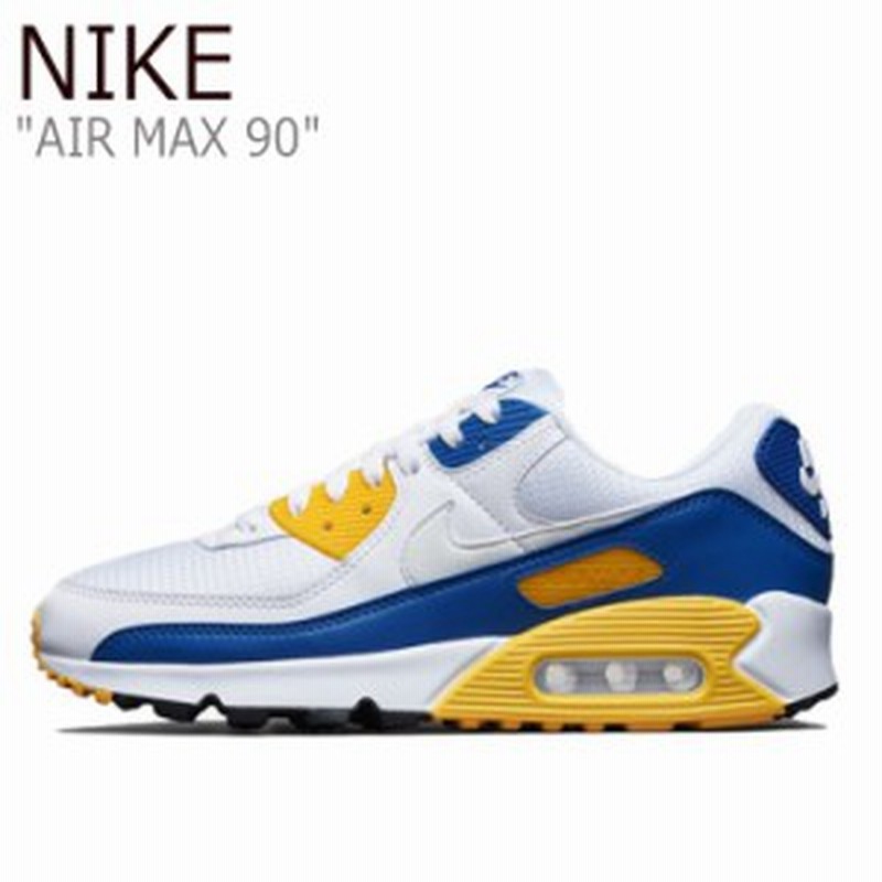 ナイキ エアマックス スニーカー Nike メンズ レディース Air Max 90 エア マックス 90 White ホワイト Blue ブルー Ct4352 101 シューズ 通販 Lineポイント最大get Lineショッピング