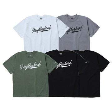 Neighborhood NH . TEE SS-2 短T 白/灰/黑/綠 252PCNH-ST02