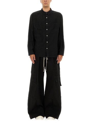 rick owens drkshdw "jumbo outershirt" shirt