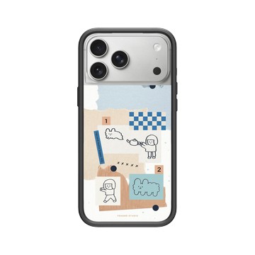 iPhone 17 Pro Max Mod NX -邊框背蓋組合 (相機按鈕) 黑 - 右手超人 - 靈感