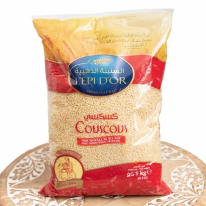 クスクス 大粒 COUS Large Grain 1kg   パスタ モロッコ料理 中近東 タジン料理 LEPI DOR(レピ ドール) 米 粉 豆 ライスペーパー アジア