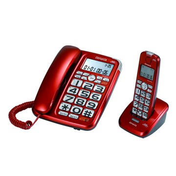 ag-8809 aiwa 愛華 助聽無線電話 ag-8099 (福利品有刮傷)
