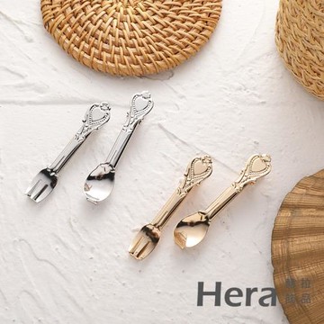 Hera 赫拉  歐美百搭個性叉子/湯匙瀏海邊夾/鴨嘴夾-4款