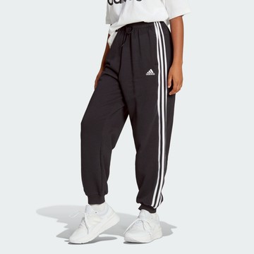 【ADIDAS】W 3S FT LS PT 長褲 女 黑 三線 運動褲 運動長褲 休閒 HA4375