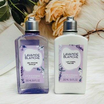 LOCCITANE 歐舒丹 白薰衣草 身體乳 沐浴膠 250ml 身體霜 沐浴乳 薰衣草 兩款供選