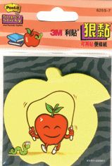 3M 625S-7狠黏蘋果可再貼便條紙