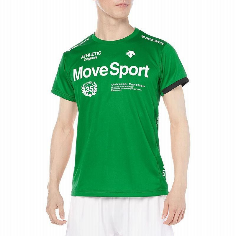 descente Tシャツ 半袖シャツ ドライ ストレッチ MOVESPORT トレーニング ランニング ジム メンズ GR S 通販  LINEポイント最大GET LINEショッピング