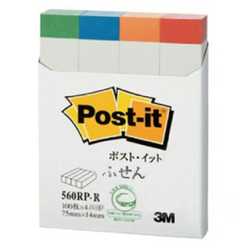 3M 利貼標籤紙560RP-R 06252-6010【九乘九購物網】