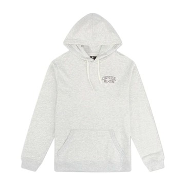 Converse Retro Chuck Hoodie 男款 灰色 休閒 連帽 上衣 長袖 10028454-A01