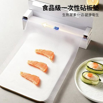 【媽媽咪呀】日本食品級一次性砧板墊1入(拋棄式砧板墊 餐墊 露營野餐食物墊 菜板墊 日式料理墊)