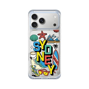 iPhone 17 Pro Max ClearX (MagSafe 兼容) 冰透藍 - City Collection 城市系列 - 雪梨