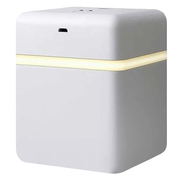 方型感應 智能加濕器 600ml大容量 12小時持續加濕 USB充電  單一商品