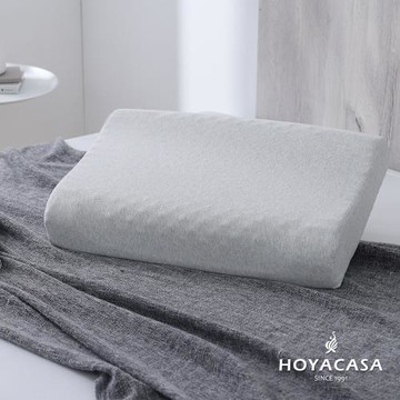 HOYACASA 泰國乳膠波浪曲線枕一入組-(網)