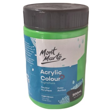 Mont Marte 蒙瑪特 壓克力顏料 淺綠色 300ml  1色