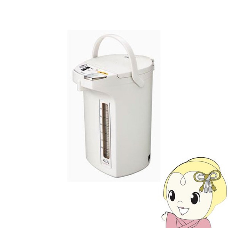 ピーコック 電気ポット 4リットル 保温付き カルキ抜き 電動給湯 4l 湯沸かし ポット ホワイト 通販 LINEポイント最大1.0%GET |  LINEショッピング