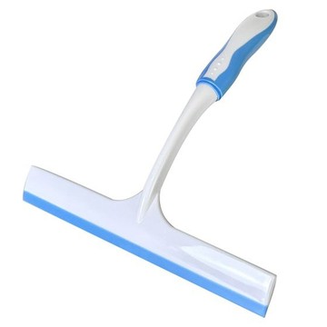 雙色止滑玻璃刷  彈性軟膠條  弧形舒適手柄  PP聚丙烯  PL-3220  1個