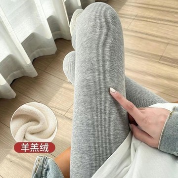 特賣🎀羊羔絨打底褲女秋冬外穿加絨加厚高腰顯瘦黑色秋褲女一體保暖棉褲 秋冬連褲襪 加厚絲襪 透氣打底褲 膚色連褲襪 加絨加