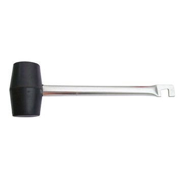 鋁合金橡膠營槌+拔釘器登山露營用品5029