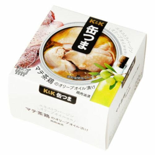 国分 KK 缶つま マテ茶鶏のオリーブオイル漬け 150g ×12 メーカー直送