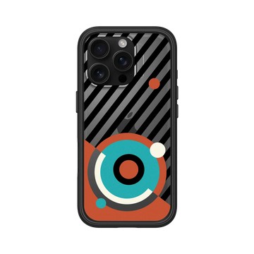 iPhone 16 Pro Mod NX 黑 - NASA - Helix Nebula - Bauhaus Style