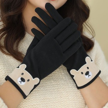 免運🔥手套女士秋冬季觸屏保暖加絨防寒騎車女學生可愛韓版春秋薄款戶外防滑 防風 防水手套 防寒手套 騎車手套 加絨加厚手