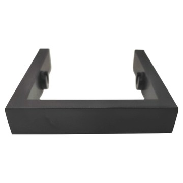 ZACK 捲筒衛生紙架 18/10 不鏽鋼 15.2*1.5*3cm  啞光黑  1個