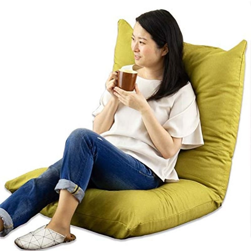 【2023最新】ドウシシャ 座椅子 ソファー 3Dクッション 大きい あぐら座椅